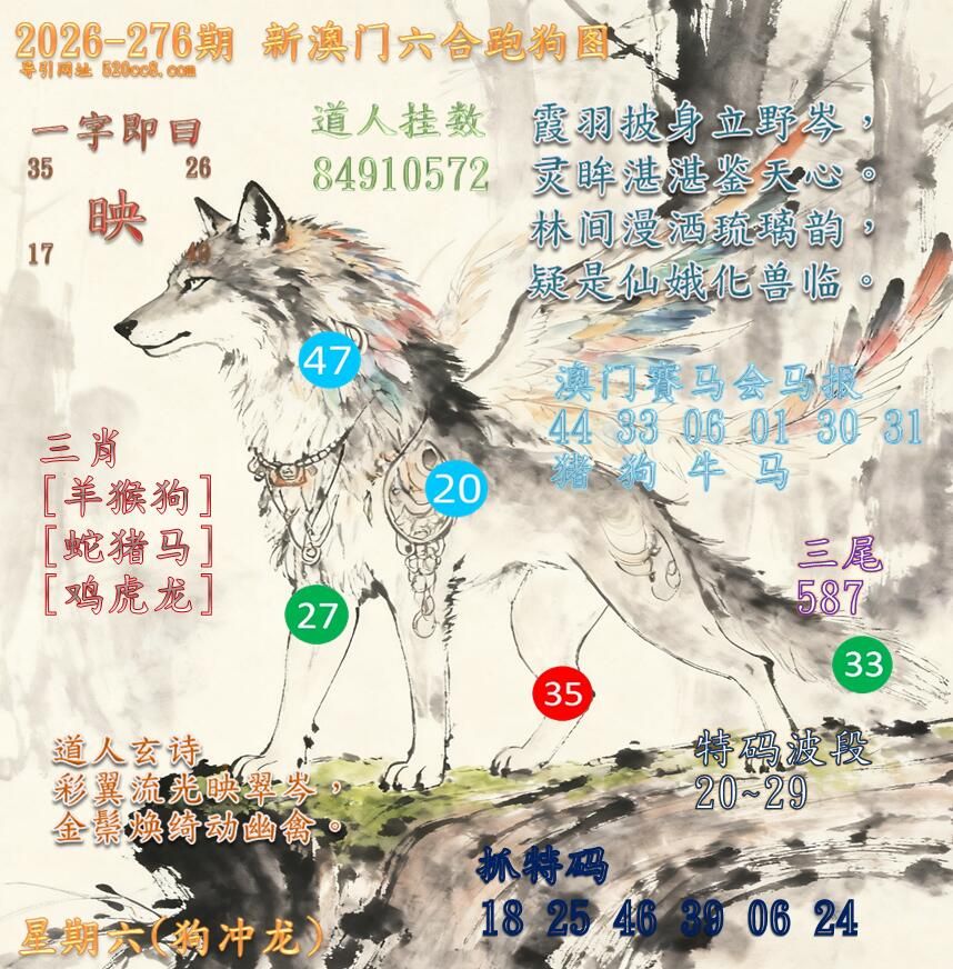 新澳门六合跑马图276期